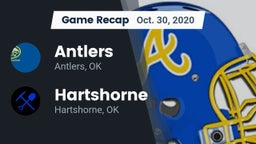 Recap: Antlers  vs. Hartshorne  2020