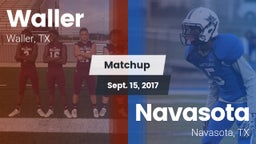 Matchup: Waller  vs. Navasota 2017
