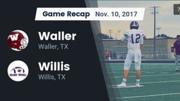 Recap: Waller  vs. Willis  2017