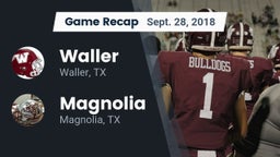 Recap: Waller  vs. Magnolia  2018