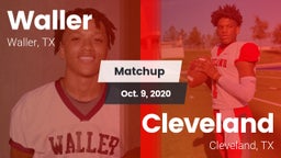 Matchup: Waller  vs. Cleveland  2020