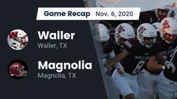 Recap: Waller  vs. Magnolia  2020