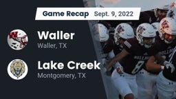 Recap: Waller  vs. Lake Creek  2022