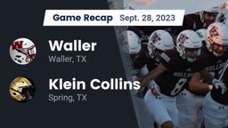 Recap: Waller  vs. Klein Collins  2023