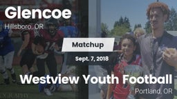 Matchup: Glencoe  vs. Westview Youth Football 2018