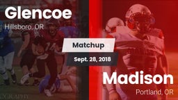 Matchup: Glencoe  vs. Madison  2018