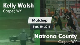 Matchup: Walsh  vs. Natrona County  2016