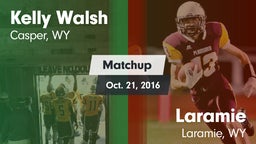 Matchup: Walsh  vs. Laramie  2016