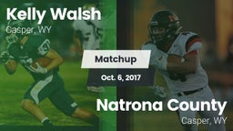 Matchup: Kelly Walsh High Sch vs. Natrona County  2017