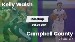 Matchup: Kelly Walsh High Sch vs. Campbell County  2017