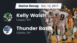 Recap: Kelly Walsh  vs. Thunder Basin  2017