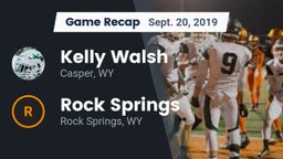Recap: Kelly Walsh  vs. Rock Springs  2019