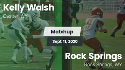 Matchup: Kelly Walsh High Sch vs. Rock Springs  2020