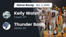 Recap: Kelly Walsh  vs. Thunder Basin  2020