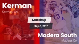 Matchup: Kerman  vs. Madera South  2017