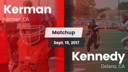 Matchup: Kerman  vs. Kennedy  2017
