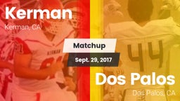 Matchup: Kerman  vs. Dos Palos  2017
