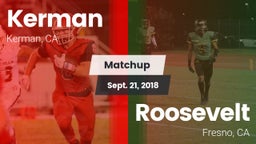 Matchup: Kerman  vs. Roosevelt  2018