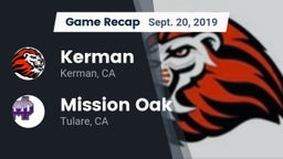 Recap: Kerman  vs. Mission Oak  2019