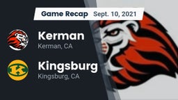Recap: Kerman  vs. Kingsburg  2021