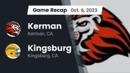 Recap: Kerman  vs. Kingsburg  2023