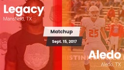 Matchup: Legacy  vs. Aledo  2017