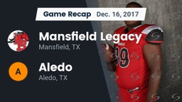 Recap: Mansfield Legacy  vs. Aledo  2017