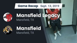 Recap: Mansfield Legacy  vs. Mansfield  2019