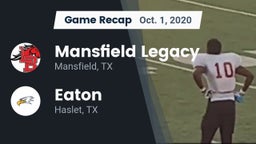 Recap: Mansfield Legacy  vs. Eaton  2020