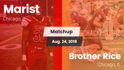 Matchup: Marist  vs. Brother Rice  2018
