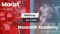 Matchup: Marist  vs. Nazareth Academy  2018