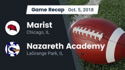 Recap: Marist  vs. Nazareth Academy  2018
