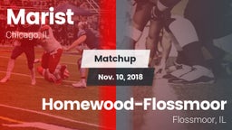 Matchup: Marist  vs. Homewood-Flossmoor  2018