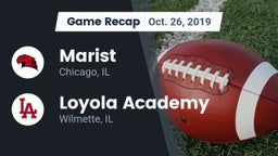 Recap: Marist  vs. Loyola Academy  2019