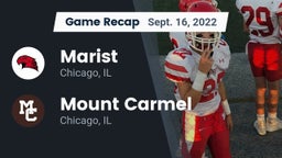 Recap: Marist  vs. Mount Carmel  2022