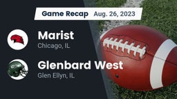 Recap: Marist  vs. Glenbard West  2023