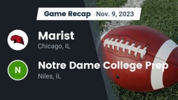 Recap: Marist  vs. Notre Dame College Prep 2023