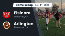Recap: Elsinore  vs. Arlington  2018