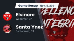 Recap: Elsinore  vs. Santa Ynez  2021