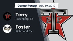 Recap: Terry  vs. Foster  2017