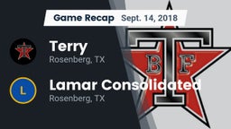Recap: Terry  vs. Lamar Consolidated  2018