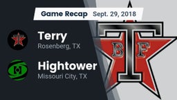 Recap: Terry  vs. Hightower  2018