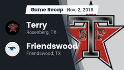 Recap: Terry  vs. Friendswood  2018
