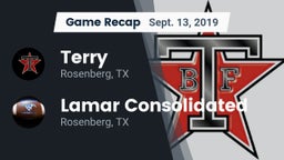 Recap: Terry  vs. Lamar Consolidated  2019