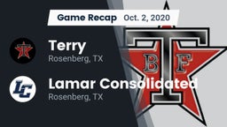 Recap: Terry  vs. Lamar Consolidated  2020