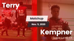 Matchup: Terry  vs. Kempner  2020