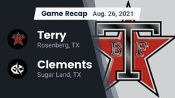 Recap: Terry  vs. Clements  2021