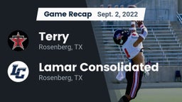 Recap: Terry  vs. Lamar Consolidated  2022