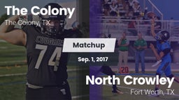 Matchup: The Colony High vs. North Crowley  2017
