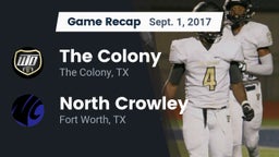 Recap: The Colony  vs. North Crowley  2017